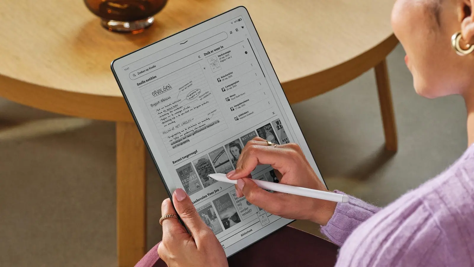 Aplicația Kindle pentru Android primește suport pentru notițe scrise de mână cu stylus-ul