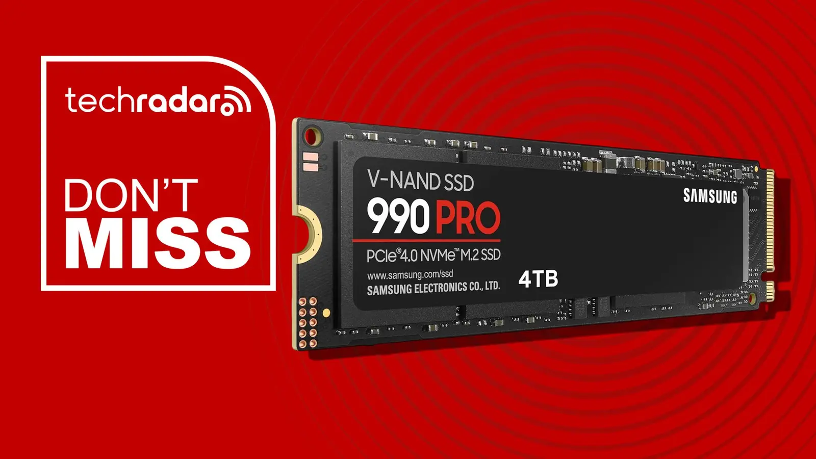 Samsung 990 Pro: Reducere de preț de 300 de dolari pentru varianta de 4TB